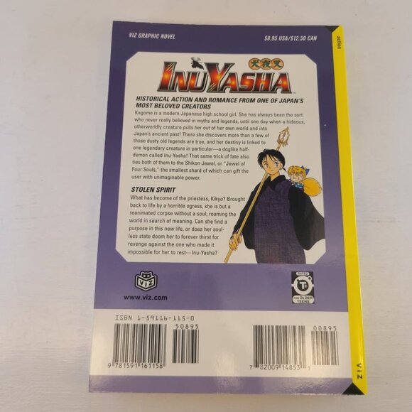 4 Inuyasha Books Rumiko Takahashi - Picture 3 of 8